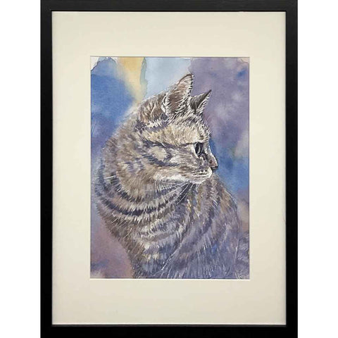 Huh? - Watercolor Painting - Artezaar.com Online Art Gallery