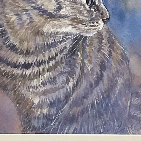 Huh? - Watercolor Painting - Artezaar.com Online Art Gallery