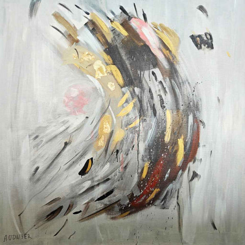 Human Soul Abstract Acrylic Painting Buy Now on Artezaar.com Online Art Gallery Dubai UAE