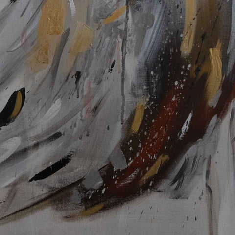 Human Soul Abstract Acrylic painting Buy Now on Artezaar.com Online Art Gallery Dubai UAE