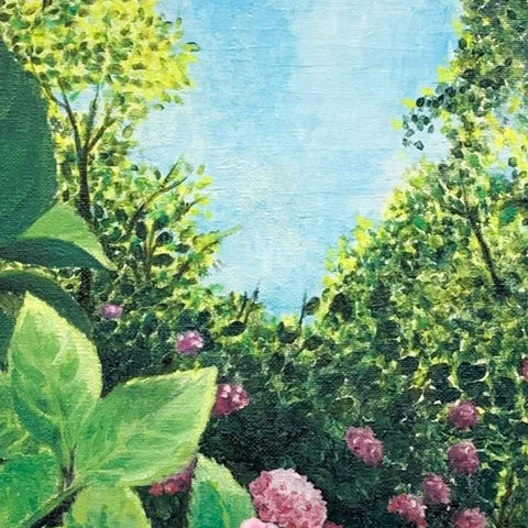 Hydrangea - Oil Painting - Artezaar.com Online Art Gallery