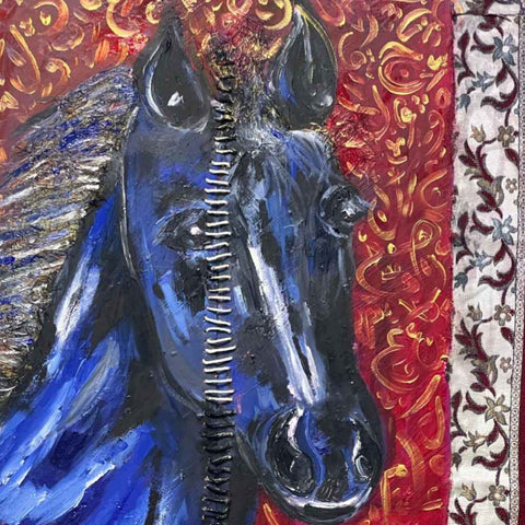 I Am Arab Oil Painting Buy Now on Artezaar.com Online Art Gallery Dubai UAE
