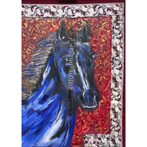 I Am Arab Oil Painting Buy Now on Artezaar.com Online Art Gallery Dubai UAE