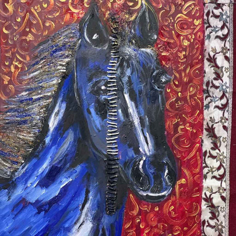 I Am Arab Oil Painting Buy Now on Artezaar.com Online Art Gallery Dubai UAE