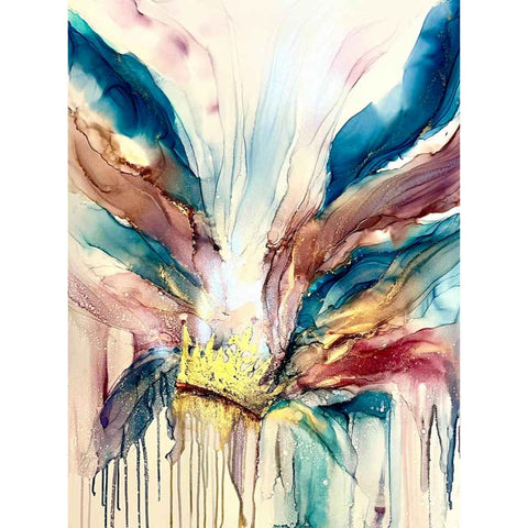 I believe I can fly abstract mixed media painting Buy Now on Artezaar.com Online Art Gallery Dubai UAE