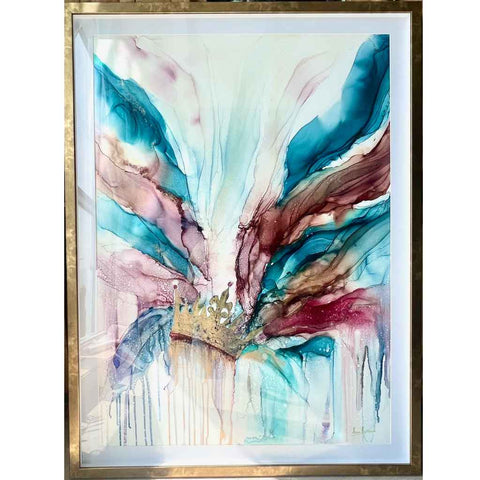 I believe I can fly abstract mixed media painting Buy Now on Artezaar.com Online Art Gallery Dubai UAE