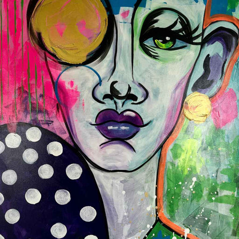 I see you Acrylic Pop Art Buy Now on Artezaar.com Online Art Gallery Dubai UAE