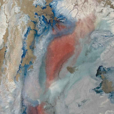 Iceland - Abstract Acrylic Painting - Artezaar.com Online Art Gallery