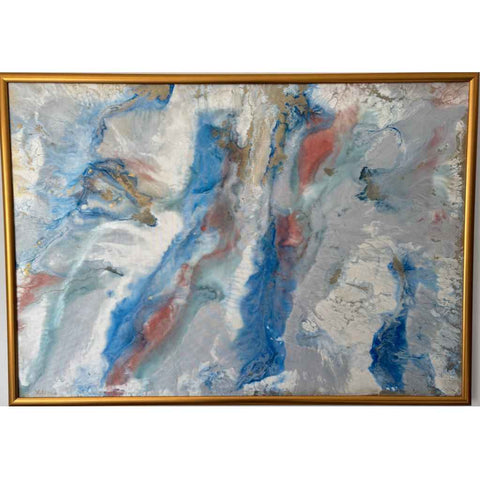 Iceland - Abstract Acrylic Painting - Artezaar.com Online Art Gallery