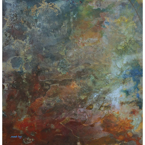 Ignition of the Soil - Mixed Media - Artezaar.com Online Art Gallery
