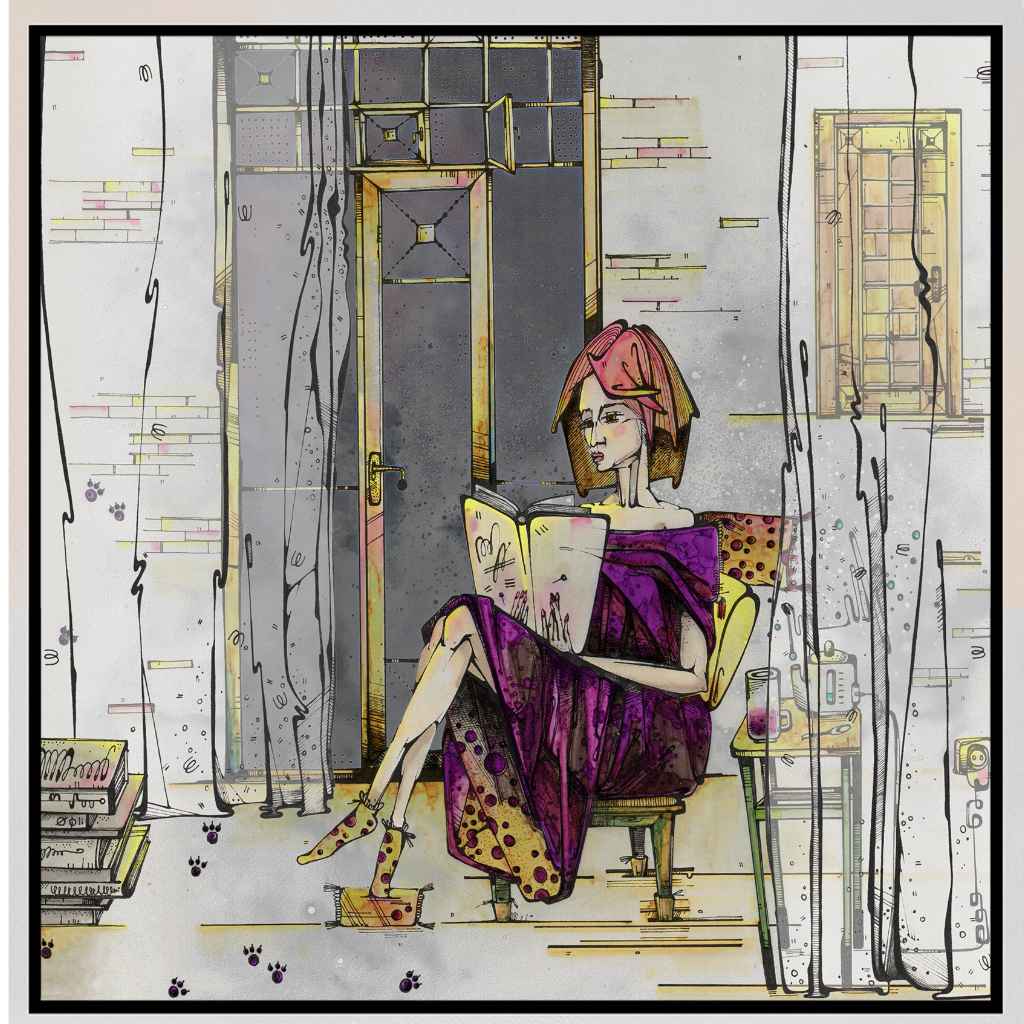 In Between Pages | Digital Print | Artezaar.com Art Gallery Dubai ...