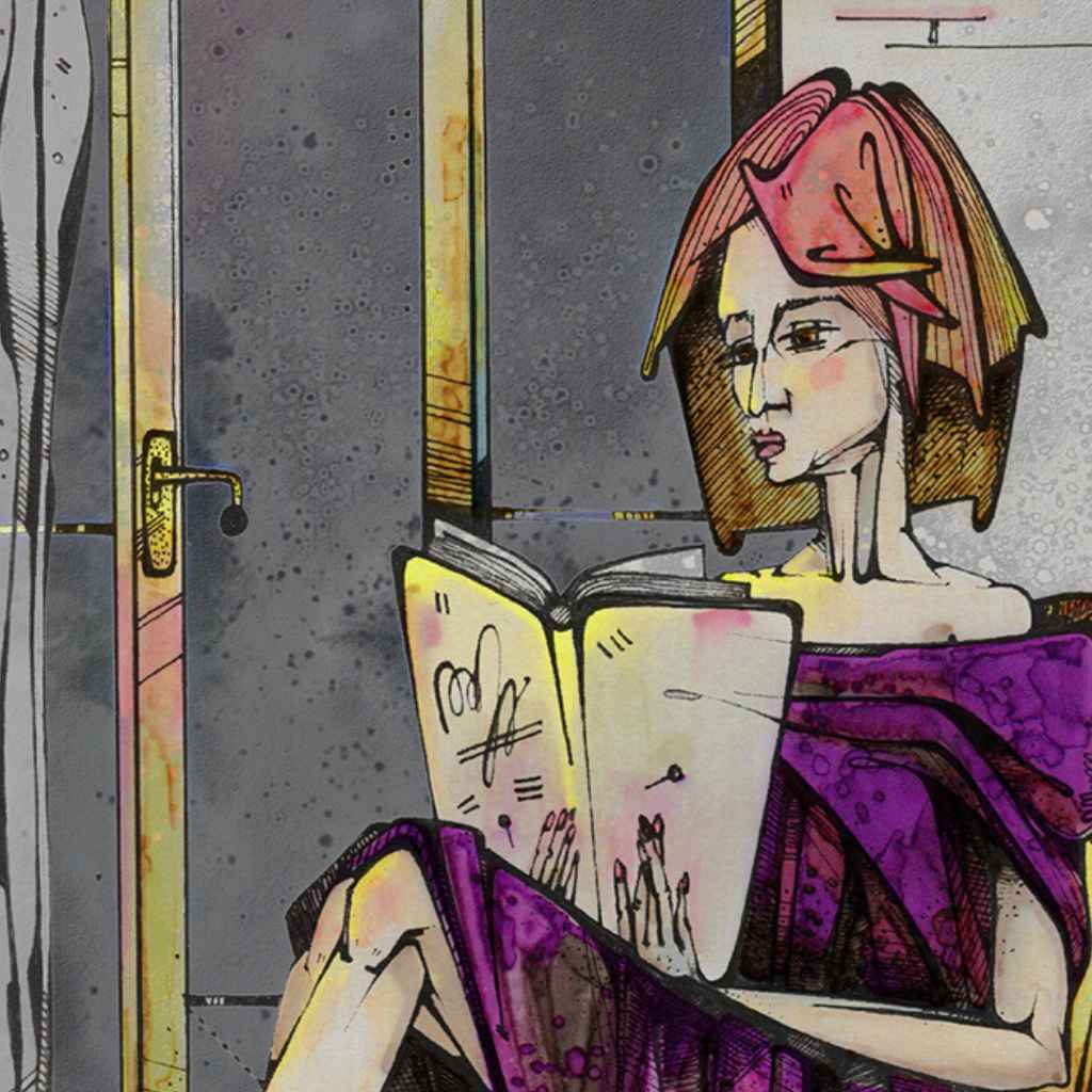 In Between Pages | Digital Print | Artezaar.com Art Gallery Dubai ...