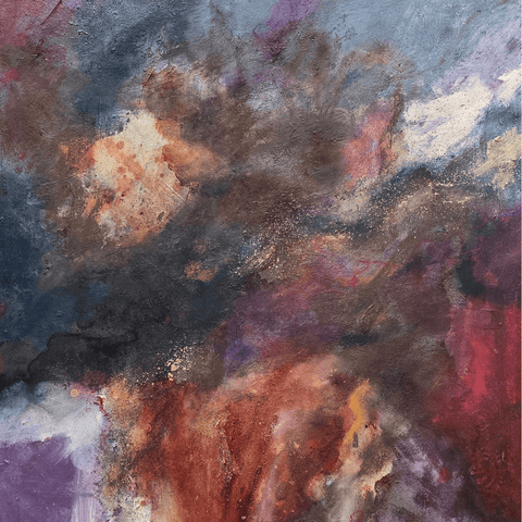 In The Flow - Acrylic Painting - Artezaar.com Online Art Gallery