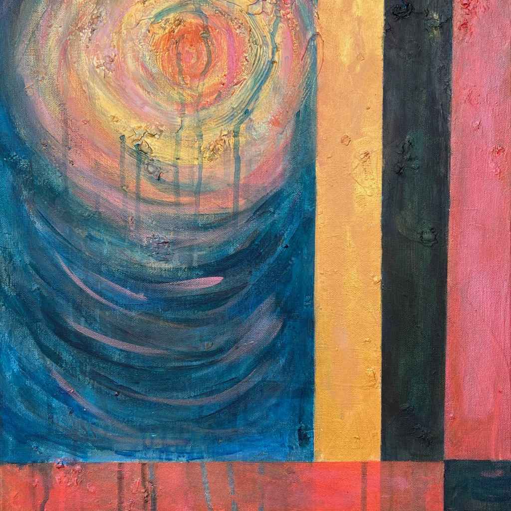 Interlacement | Acrylic Painting | Artezaar.com Art Gallery Dubai ...
