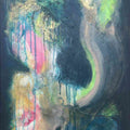 Into the Deep Abstract Mixed Media Painting Buy Now on Artezaar.com Online Art Gallery Dubai UAE