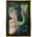 Into the Deep Abstract Mixed Media Painting Buy Now on Artezaar.com Online Art Gallery Dubai UAE