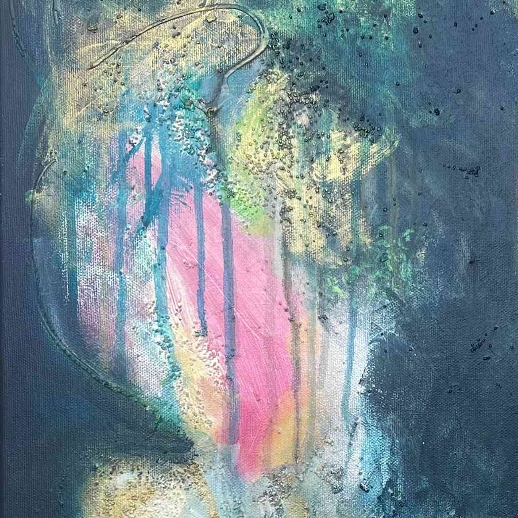 Into The Deep | Mixed Media Painting | Artezaar.com Online Art Gallery