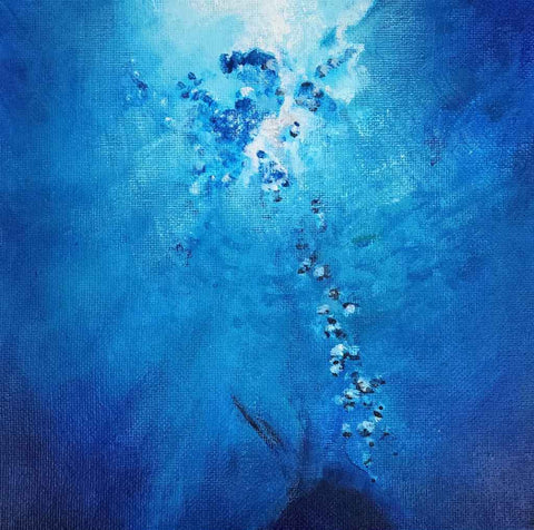 Into The Light Acrylic Painting Buy Now on Artezaar.com Online Art Gallery Dubai UAE