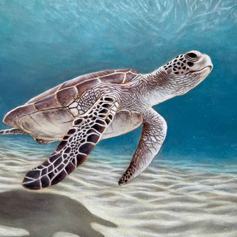 Into The Wide Open - Oil Painting - Artezaar.com Online Art Gallery
