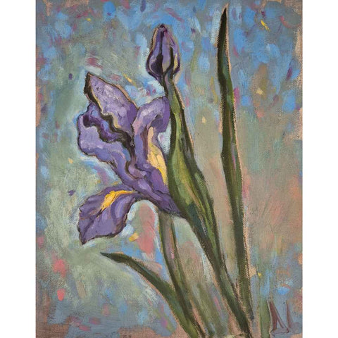 Iris 2 Fine Oil Painting Buy Now on Artezaar.com Online Art Gallery Dubai UAE