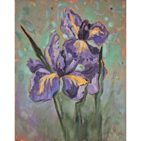Iris 3 Fine Oil Painting Buy Now on Artezaar.com Online Art Gallery Dubai UAE