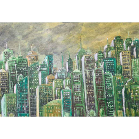 Khafaya Mixed Media Painting Buy Now on Artezaar.com Online Art Gallery Dubai UAE