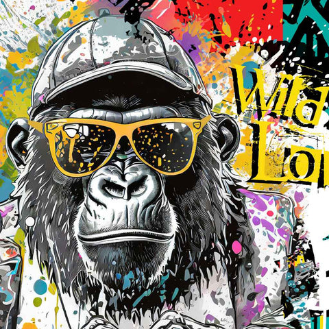 King of hearts Digital Pop Art Buy Now on Artezaar.com Online Art Gallery Dubai UAE