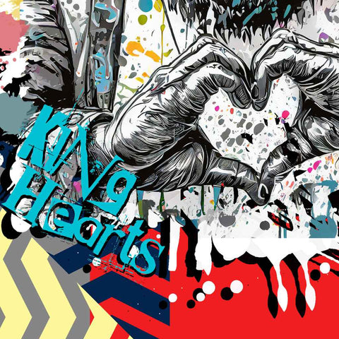 King of hearts Digital Pop Art Buy Now on Artezaar.com Online Art Gallery Dubai UAE
