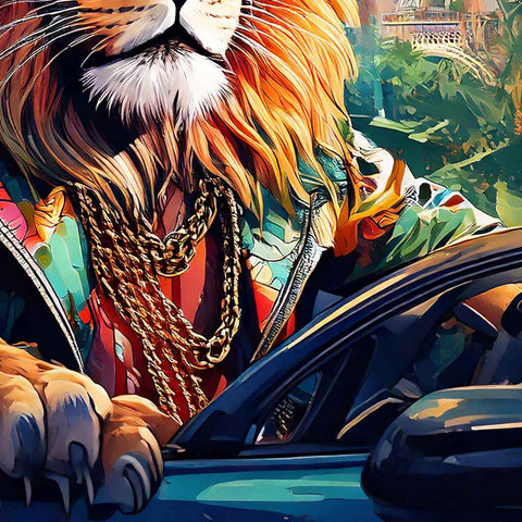King of the road Abstract Digital Art Buy Now on Artezaar.com Online Art Gallery Dubai UAE