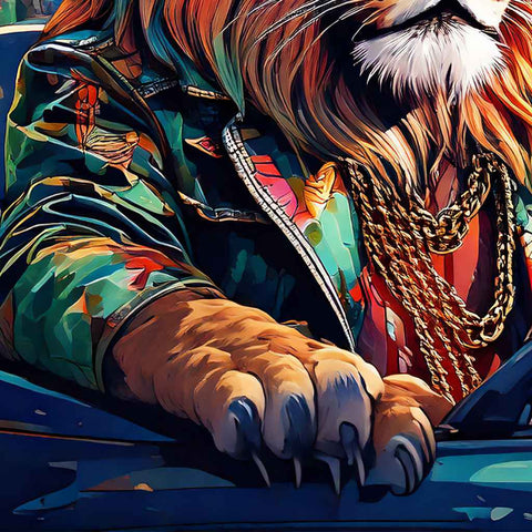 King of the road Abstract Digital Art Buy Now on Artezaar.com Online Art Gallery Dubai UAE