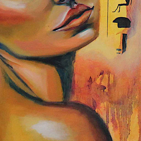 Lady of Protection Fine Oil Painting Buy Now on Artezaar.com Online Art Gallery Dubai UAE