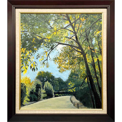 Late Summer Road Oil Painting Buy Now on Artezaar.com Online Art Gallery Dubai UAE