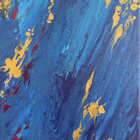 Layl Wa Dhahab - Mixed Media - Artezaar.com Online Art Gallery