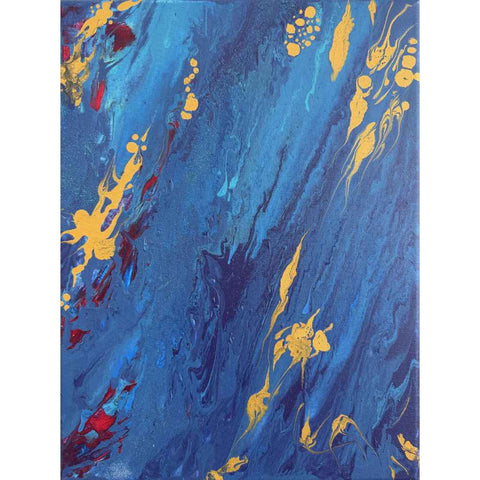 Layl Wa Dhahab - Mixed Media - Artezaar.com Online Art Gallery