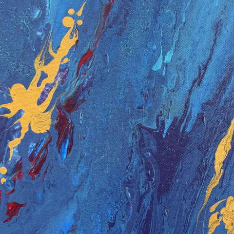 Layl Wa Dhahab - Mixed Media - Artezaar.com Online Art Gallery