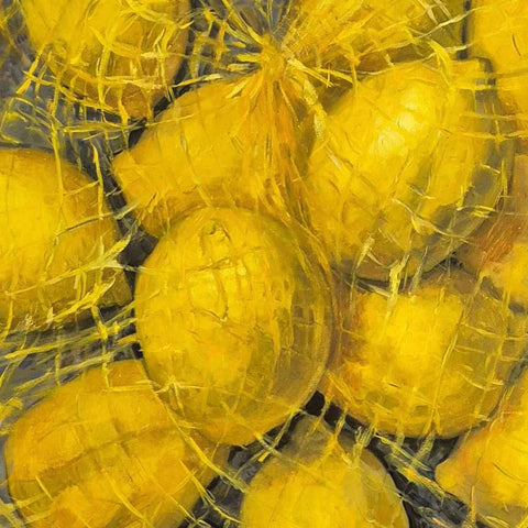 Lemons in a Net Oil Painting Buy Now on Artezaar.com Online Art Gallery Dubai UAE