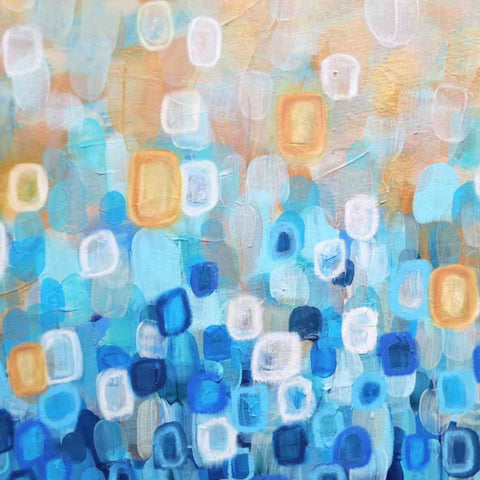 Levitating Ashore Abstract Mixed Media Painting Buy Now on Artezaar.com Online Art Gallery Dubai UAE