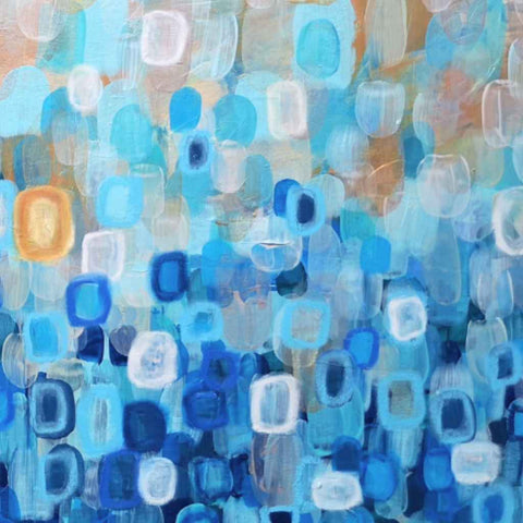 Levitating Ashore Abstract Mixed Media Painting Buy Now on Artezaar.com Online Art Gallery Dubai UAE