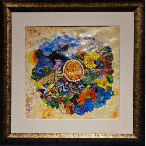 Life Abstract Watercolor Painting Buy Now on Artezaar.com Online Art Gallery Dubai UAE