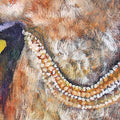 Lioness Guardian Fine Oil painting Buy Now on Artezaar.com Online Art Gallery Dubai UAE