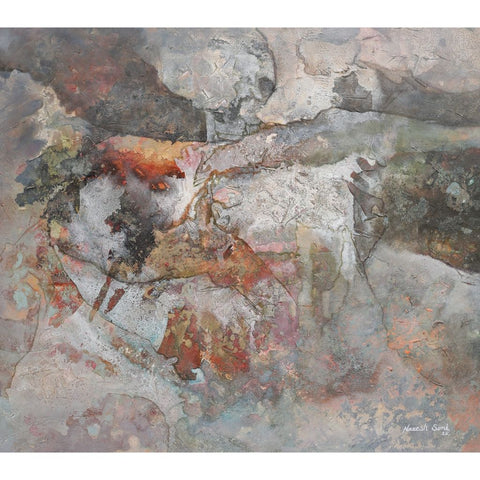 Lithic Resonance - Mixed Media - Artezaar.com Online Art Gallery