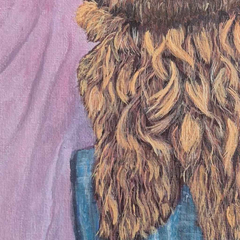 Little Soul Big Love - Acrylic Painting - Artezaar.com Online Art Gallery