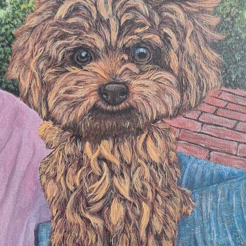 Little Soul Big Love - Acrylic Painting - Artezaar.com Online Art Gallery