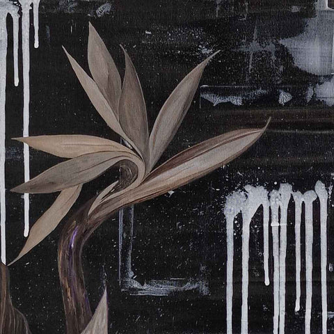 Litz Abstract Mixed Media Painting Buy Now on Artezaar.com Online Art Gallery Dubai UAE