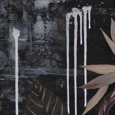 Litz Abstract Mixed Media Painting Buy Now on Artezaar.com Online Art Gallery Dubai UAE