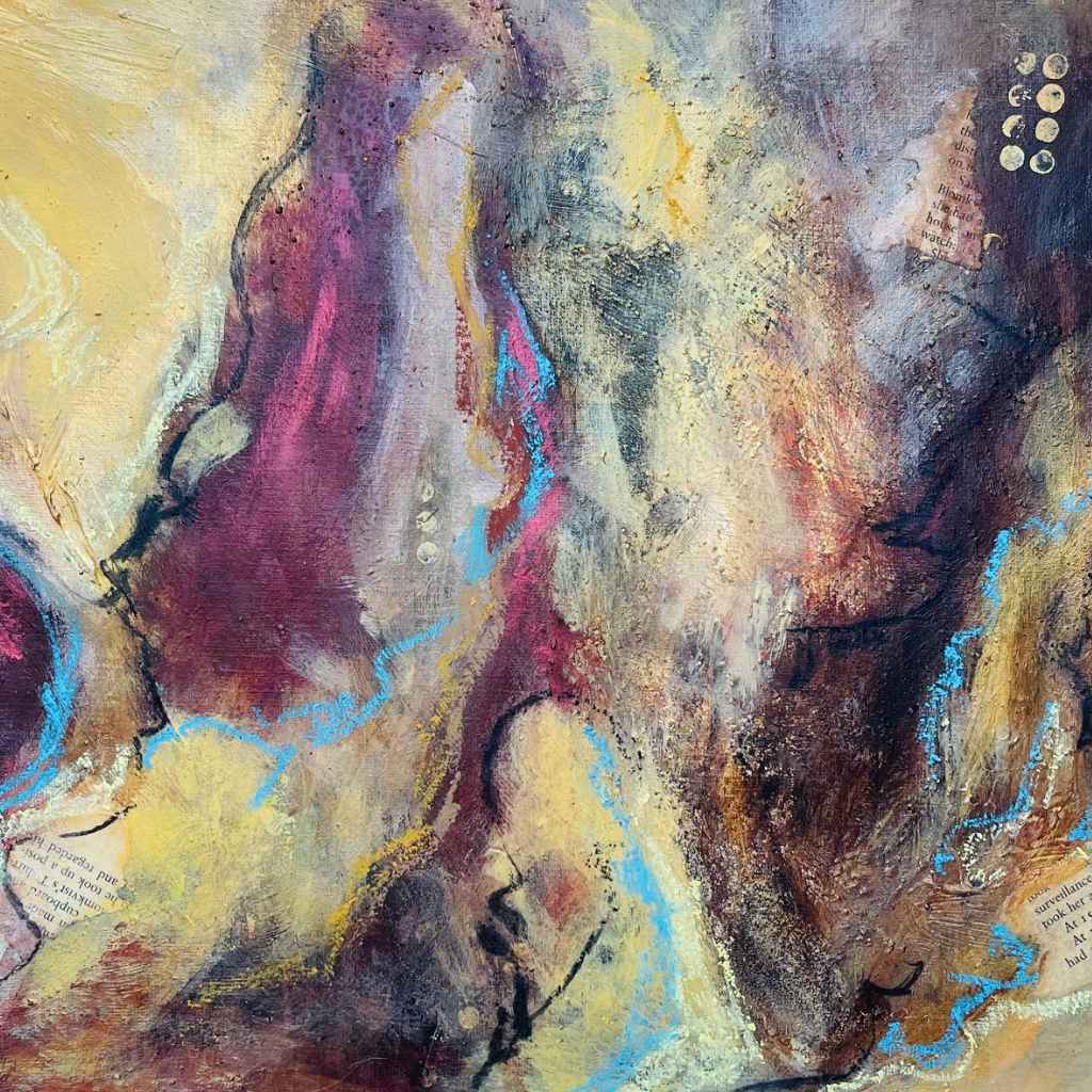 Lost in Time Abstract Painting | Artezaar.com Online Art Gallery Dubai