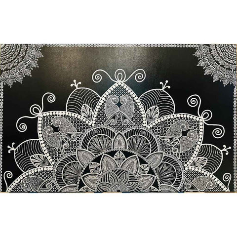 Luminous Acrylic Mandala painting Buy Now on Artezaar.com Online Art Gallery Dubai UAE