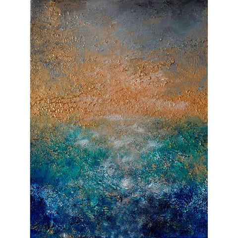 Luminous Depths - Mixed media - Artezaar.com Online Art Gallery