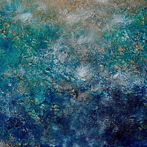 Luminous Depths - Mixed media - Artezaar.com Online Art Gallery