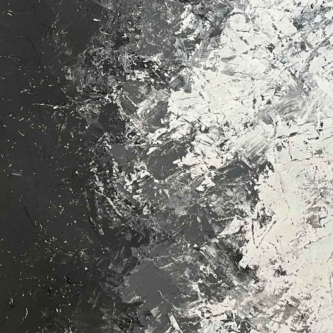 Lunar Silence Mixed Media Painting Buy Now on Artezaar.com Online Art Gallery Dubai UAE